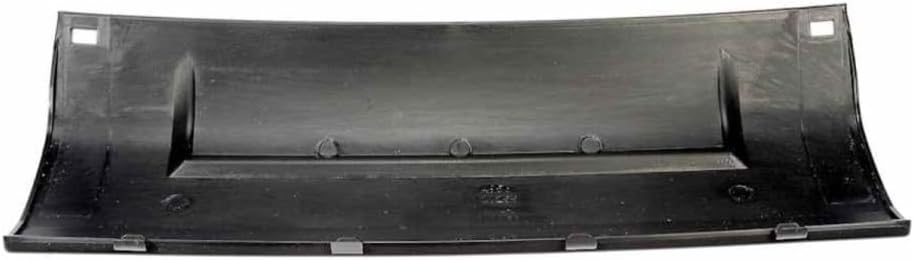 KarParts360 for GMC Acadia 2013 2014 2015 2016 Bumper Tow Hitch Cover | Rear | Made of Plastic | Natural Finish | Black Body | Matte Finish | Male Female Connector | Replacement for 20982430