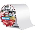 CHUANGSEED RV Roof Tape White, 6 Inch X 50 Feet, Sealant Patch Repair for Camper, Trailer, Stop Leaks, UV-Resistant, Weatherproof, Boat