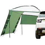 GEERTOP Lightweight Car Side Tent for SUV Camping Vehicle Awning Truck Canopy Car Tent for Van MPV RV Jeep Outdoor Travel