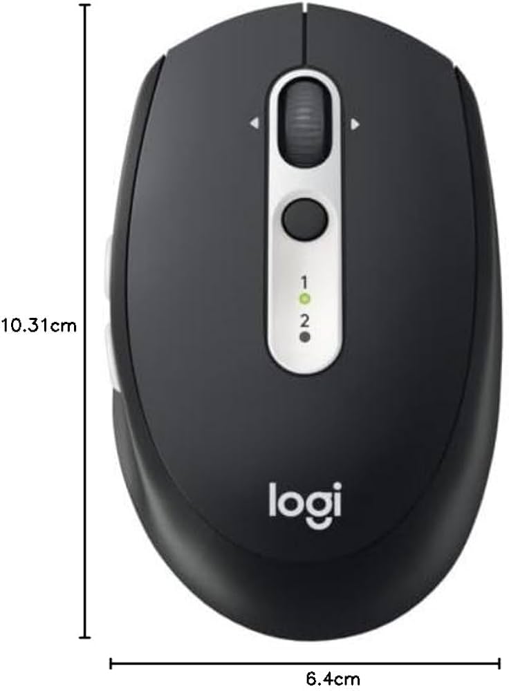 ロジクール Logitech M585 ワイヤレス マウス 本体 Logitech M585 RF Wireless + Bluetooth Optical 1000DPI Right-Hand