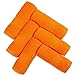 Cleanbear Washcloths Orange Face Cloths Set of 6 Large All Cotton Bathroom Wash Cloth - 13 by 13 Inches Highly Absorbent Face Towels for Fall Bathroom Decor Daily Use