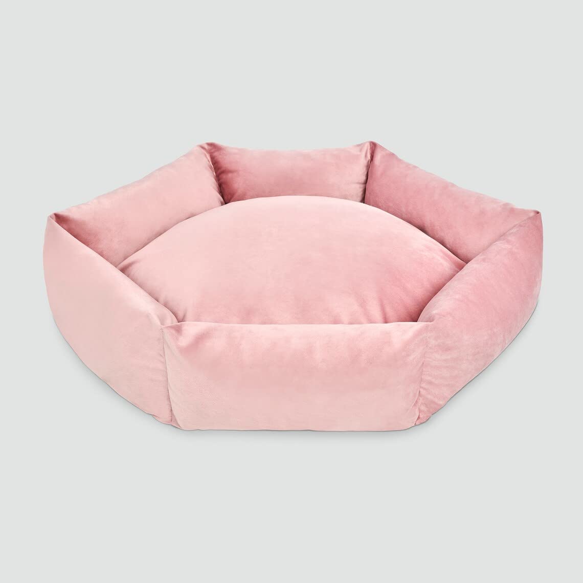 SITSNOOZE Plush Hexagon Dog Bed | Pet Furniture | Bed for Dogs & Cats | Modern Dog & Cat Bed | Hexagon Dog Bed | Best Dog Bed | Gift for Dog Mom Pink XXXL (B0BXHCZGGV) Amazon Price History, Amazon Price Tracker