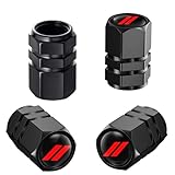 4PCS Tire Valve Stem Caps Fit for Dodge Challenger Charger Durango Avenger Auto...
