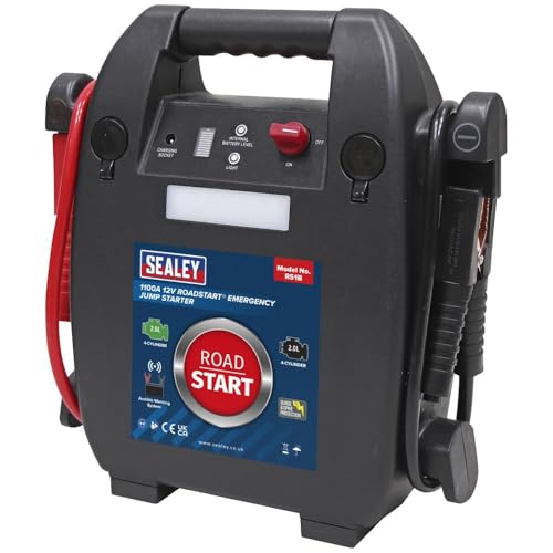 Démarreur d'urgence de batterie pour moteur 2l Sealey RS1B RoadStart