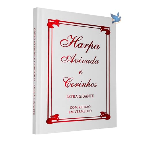 Harpa avivada e corinhos letra gigante - 13 tradicional branca