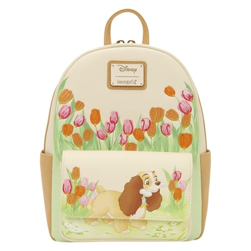 Loungefly Lady and The Tramp Pastel Tulip Mini Backpack