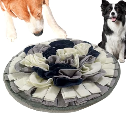 嗅ぎタオル | 犬用インタラクティブ給食ゲーム 嗅ぎ探し知育玩具 | 小型犬 中型犬 室内遊び クレートトレーニング 暇つぶし リッキングマット