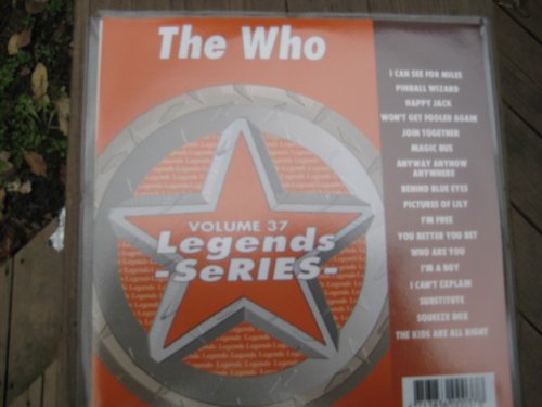 LEGENDS Karaoke CDG #37 All Choice Hits of The WHO