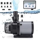 piscina mor 9000 litros tamanho 💦【Especificación】Esta bomba tiene 8 especificaciones, puede consultar la hoja de datos para obtener más detalles, potencia 12W-80W, flujo de agua 1200-12000L/h, DC 24V, elevación de cabeza 1.5-5.5m。