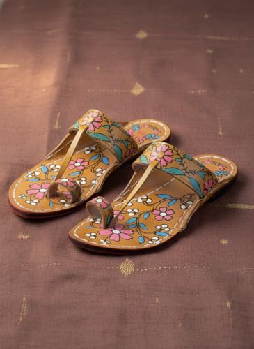 Image of Kolhapuri kolapuri chappal chapal slippers for women ladies original leather-24