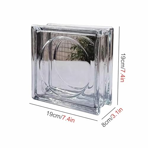 Brique de verre transparente carrée pour retrouver la luminosité cachée - 8