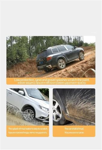 Guardabarros de coche para F150 Lightning que evitan salpicaduras y daños 5