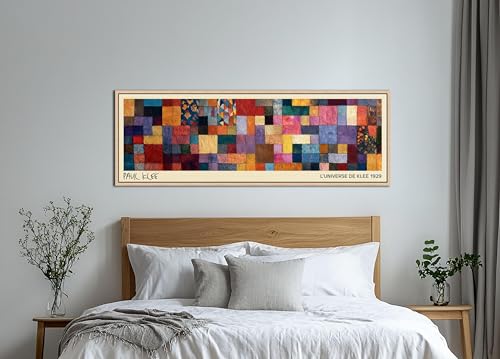 Affiches d'œuvres d'art patchwork géométriques et impression sur toile abstraite 20x60