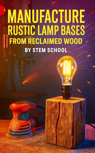 Manufacture Rustic Lamp Bases from Reclaimed Wood: DIY Lamp Stands
