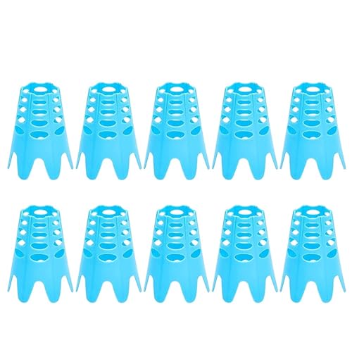 Superhao Golf Simulator Tees 50 PCS Golf Mat Tees, Simulator,Practice for Winter Turf and Driving Range(Blue-Large)