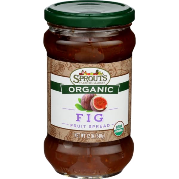 Sprouts Organic Fig Fruit Spread - 12 oz (340g)