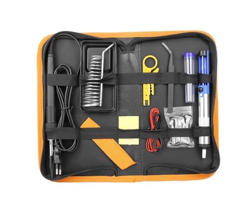 High power 80W internal heat digital display soldering iron 15 piece set welding tool combination set