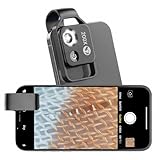 AVEC POLARISEUR CPL: Le polariseur CPL auto-équipé élimine efficacement la réflexion des objets, restaure la vraie couleur, adapté à l'observation d'objets réfléchissants tels que les cristaux de diamant, les bijoux, la pierre de jade, le métal, etc.