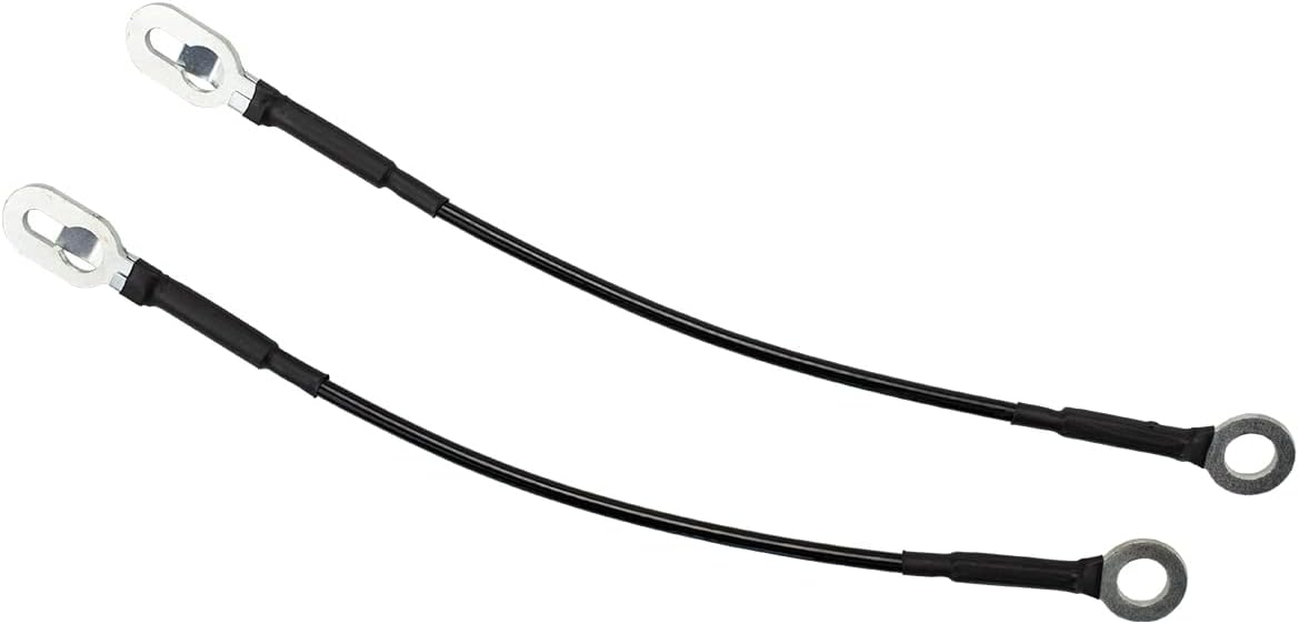 RLB-HILON Tailgate Cable Compatible with Chevy GMC C/K 1500 2500 3500 Pickup Truck 1988 to 2000 Year, Lift Gate Support Straps Pickup