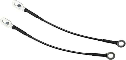 RLB-HILON Cable para portón trasero compatible con Chevy GMC C/K 1500 2500 3500 Pickup Truck 1988 a 2000 años, correas de soporte para puerta de