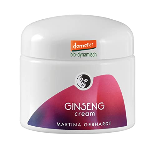 Martina Gebhardt GINSENG Cream (50ml) • Reichhaltige Gesichtscreme für anspruchsvolle Haut • Bio-Tagescreme mit Ginseng • Naturkosmetik Gesichtscreme Cover