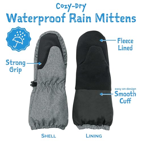 JAN & JUL Waterproof Rain Mittens for Babies and Toddlers4