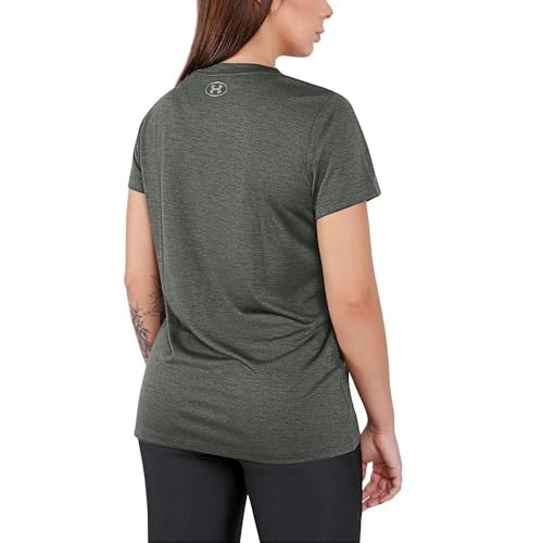 Camiseta Under Armour Tech Ssc Solid Brz - Feminina, Cor: Cinza, Tamanho: G