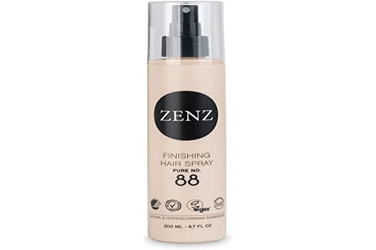 ZENZ Spray finale per capelli, Pure n. 88, 200 ml, tenuta forte a lunga durata, senza profumo e anallergico, per tutti i tipi di capelli