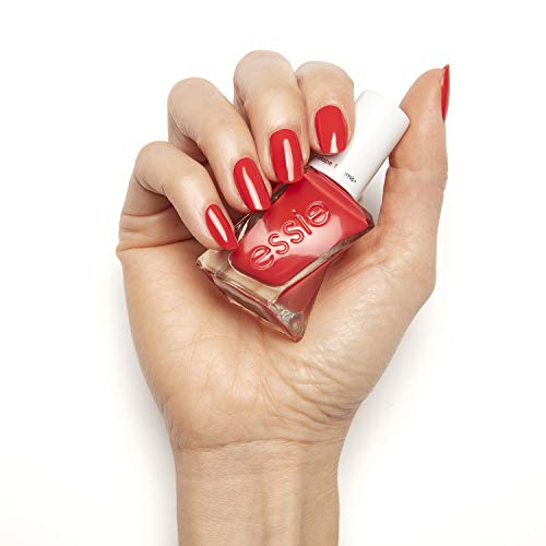 Essie Langanhaltender Nagellack Gel Couture Nr. 470 sizzling hot, Koralle, 13,5 ml – Bild 4