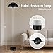 Modern Mushroom Floor Lamps for Living Room 66Inch, Tall Industrial Floor Lamp, Black Metal Standing Lamp with Dome Shade, Mid Century Loft Corner Reading Lamp for Bedroom Office Nursery Room, NO BULB