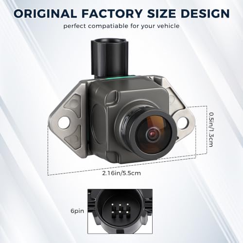 Image of Rear View Backup Reverse Camera Fit for Jeep Grand Cherokee 2016-2021 2017 | Parking Back Up Assist Camera Replace#PAC130, 592-067, CH1960118, 68274727AC, 68319465AA