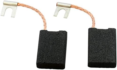 Universal Carbon Brushes bu_8719468495748 for Bosch Hammer USH 27-0.25x0.63x0.89'' - 6.3x16x22.5mm - With Cable and Connector - Replaces original parts 1.617.014.111