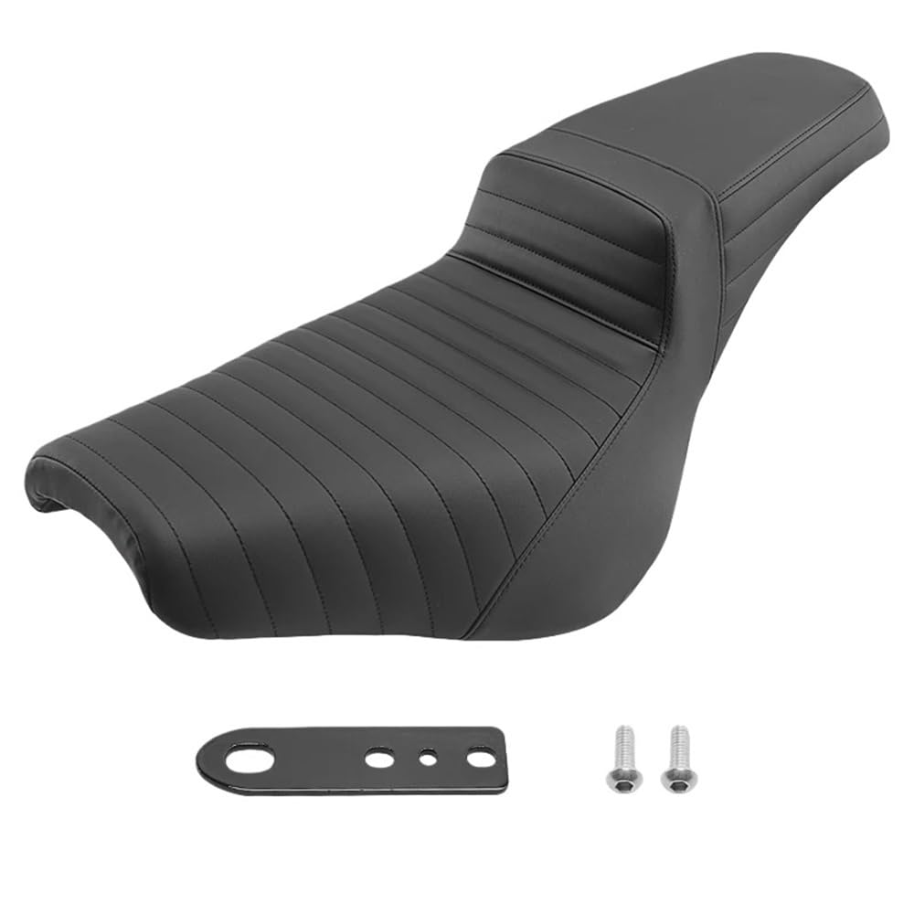 Asiento modificado Softail de doble altura con espuma ergonómica 8