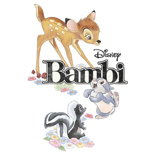 Disney Men's Bambi Friends Pullover Crew Fleece2