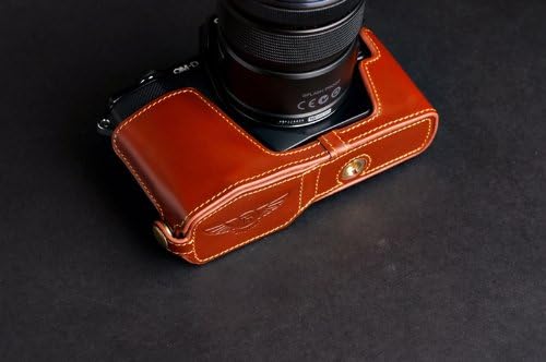 Étui cuir Olympus OM-D E-M5 pour protéger le boîtier des rayures - 5