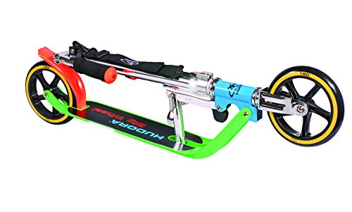 HUDORA 14747 Foldable Scooters with Big PU Wheel Aluminum Kick Scooter Height Adjustable - Thumbnail 6