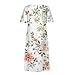 Generic Sundresses for Women Maxi Dresses for Women 2024 Maternity Dresses Womens Summer Dresses Womens Dresses Maxi Dress for Women Vacation Dresses for Women Blue Dress（5-Hot Pink,3X-Large）