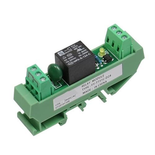 Módulo de relé de 1 canal FY-T731 con aislamiento de 48V 110V 3