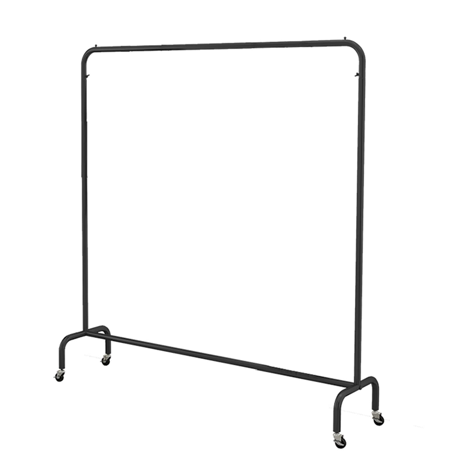 Portant à vêtements anti-pli penderie solide en métal pour petits espaces