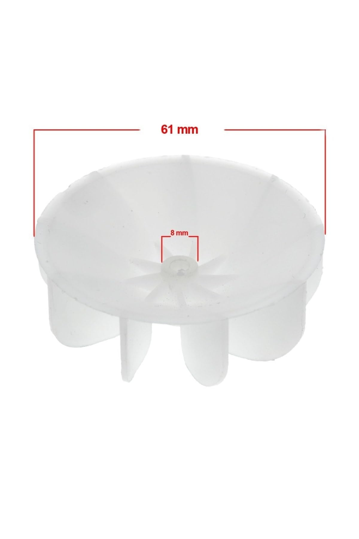 Kg-Part 4.5mm Beyaz Fön Makinesi Pervanesi