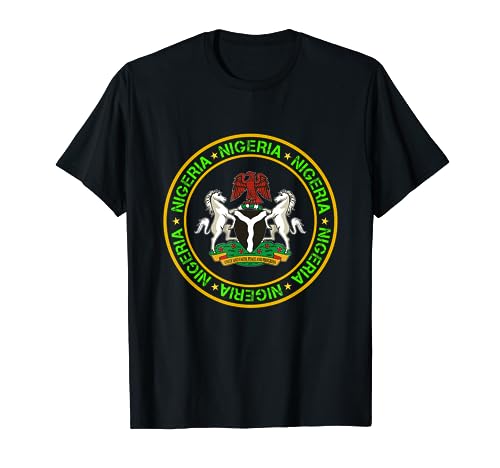 Nigeria, bandera de Nigeria, bandera de Nigeria. Camiseta