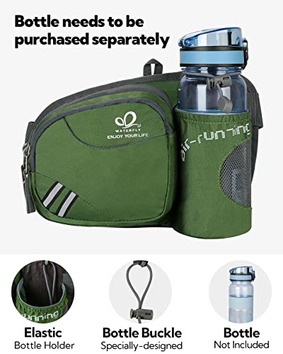 image for WATERFLY Fanny Pack Waist Bag: Waist Pack for Women Men with Water Bot