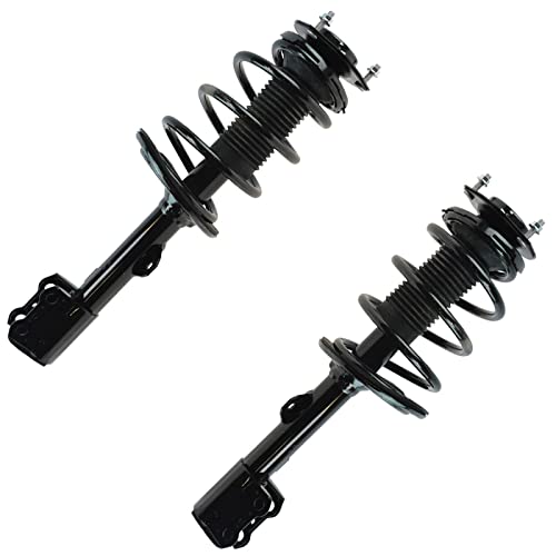 Image of TRQ Front Strut and Spring Assembly Set 2 Piece Compatible with 2010-2015 Lexus RX350 RX450h 11-13 Toyota Highlander