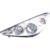 Phare droit Phare principal halogène avant droit H7/H1 avec moteur électrique sans prise pour modèle 206+ T3E