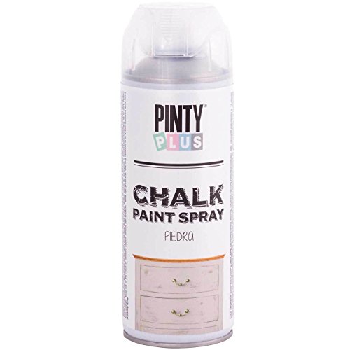 I AM CREATIVE Spray de Pintura de Tiza, 400 ml, Gris, Mate, Pulverizador, Decoración, Aerosol, Ultramatt, Indoor y Outdoor