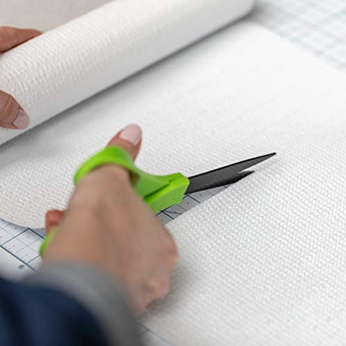 Duck 855145 Smooth Top Easyliner Non-Adhesive Shelf And Drawer Liner 12-Inch X 20-Foot, White, 2 Rolls #TOP5