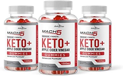 Mach5 Keto ACV Gummies for Weight Loss – 1500mg Once a Day, New Strong Time Released Advanced Ketogenic Formula – Premium Apple Cider Vinegar Mach5 Ketosis Shark Gummies (3 Pack) 90 Day Supply Tank Mach5 Keto ACV Gummies for Weight Loss – 1500mg Once a Day, New Strong Time Released Advanced Ketogenic Formula – Premium Apple Cider Vinegar Mach5 Ketosis Shark Gummies (3 Pack) 90 Day Supply Tank