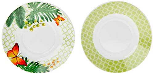 Jogo de 12 Peças para Café Coffee Time em Porcelana Dynasty Transparente