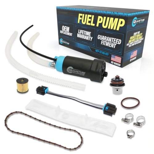 QFS Pompe à carburant OEM Harley Davidson Electra Glide Freewheeler Softail Sport Glide Road King Road Street Glide Tri Glide FLH FLR FLT FLS FXD 2008-2022
