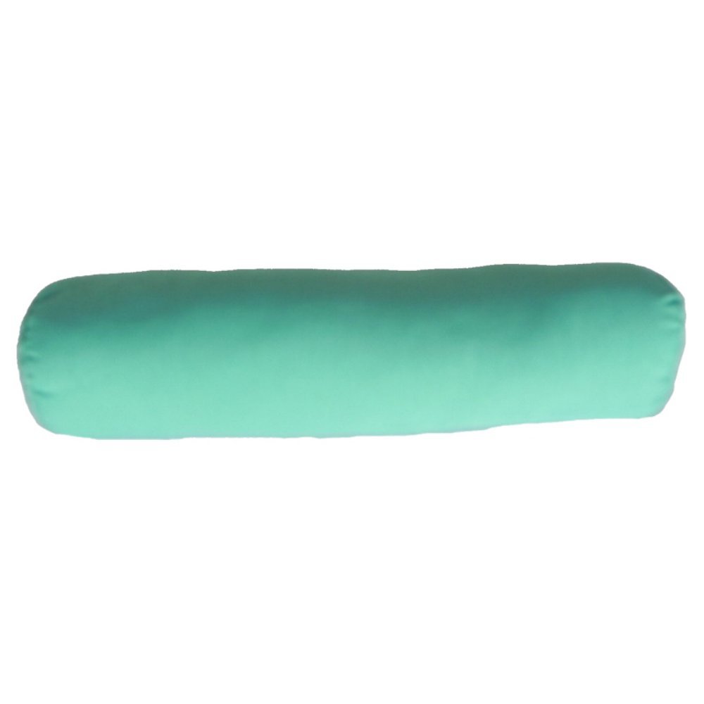 Yoga Meditation Back Bolster/Cushion lumbar support Firm Pillow Restorative, Teal